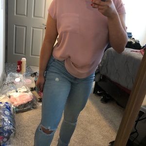 Pink top